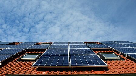zonnepanelen op dak woning